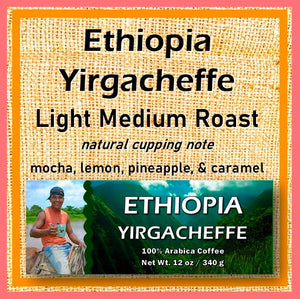 Ethiopia Yirgacheffe Medium Light
